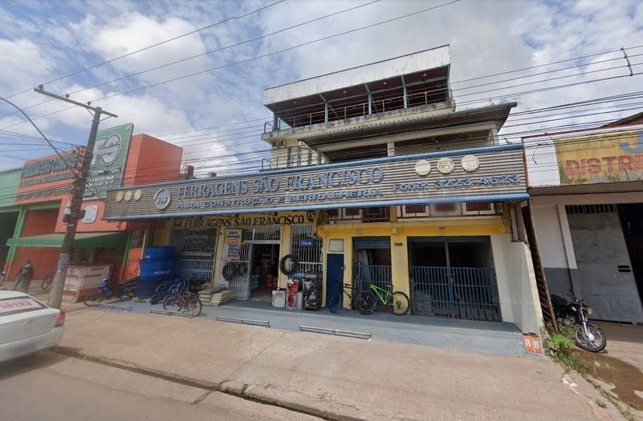 Nova fachada da Ferragens São Francisco em 2021